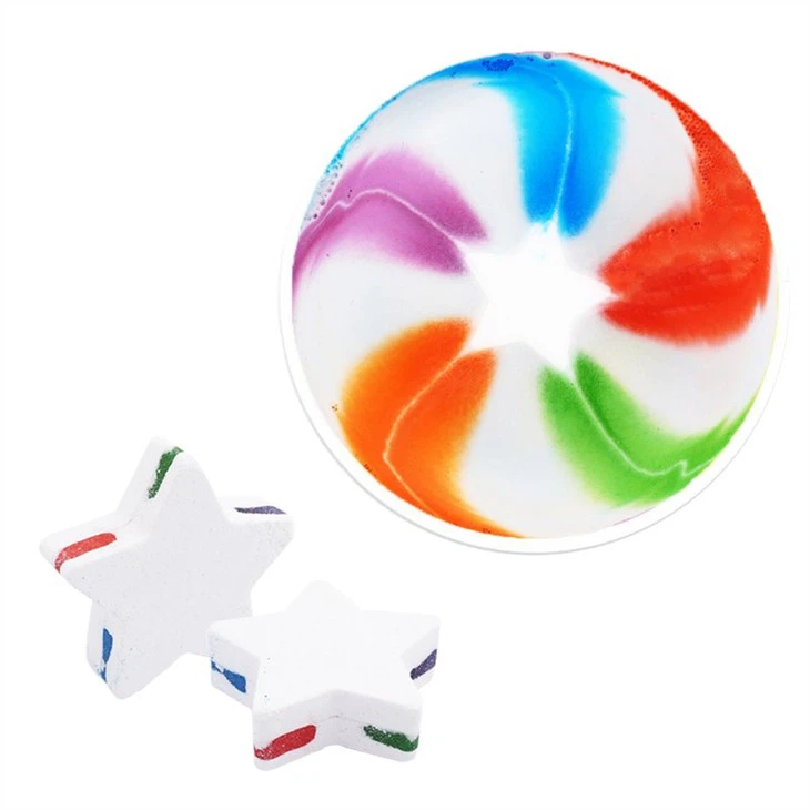 Rainbow Bath Bomb Set