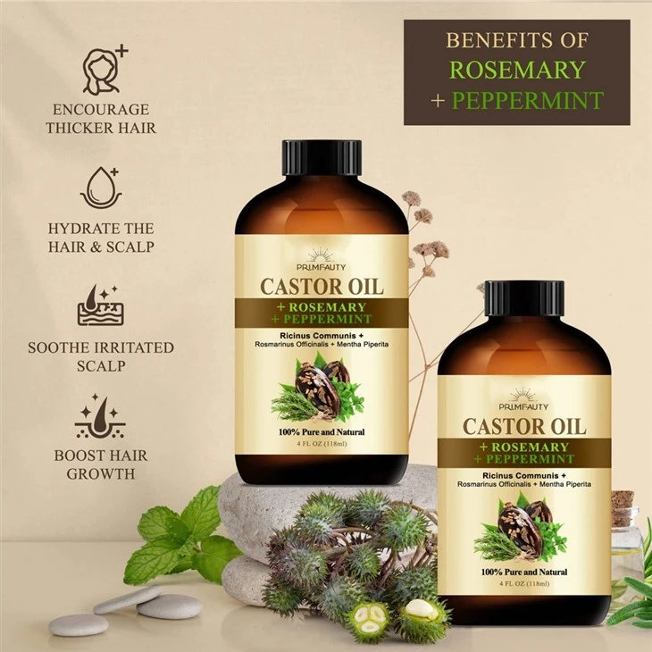 Rosemary Castor Oil For Hair