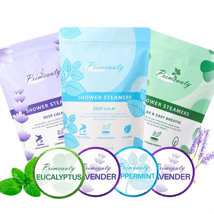 Pastillas de ducha de eucalipto